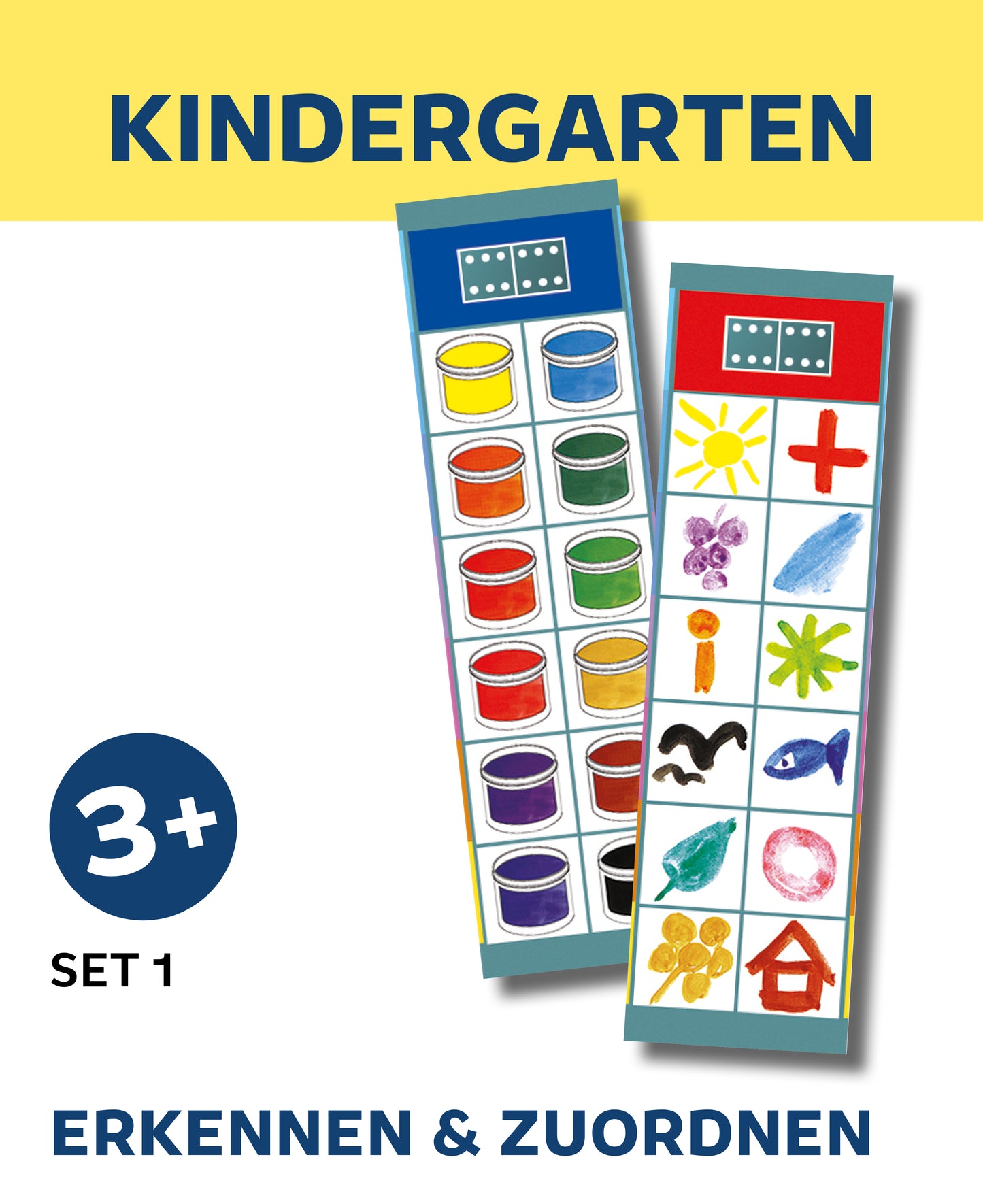 KINDERGARTEN - Erkennen & zuordnen (Set 1)