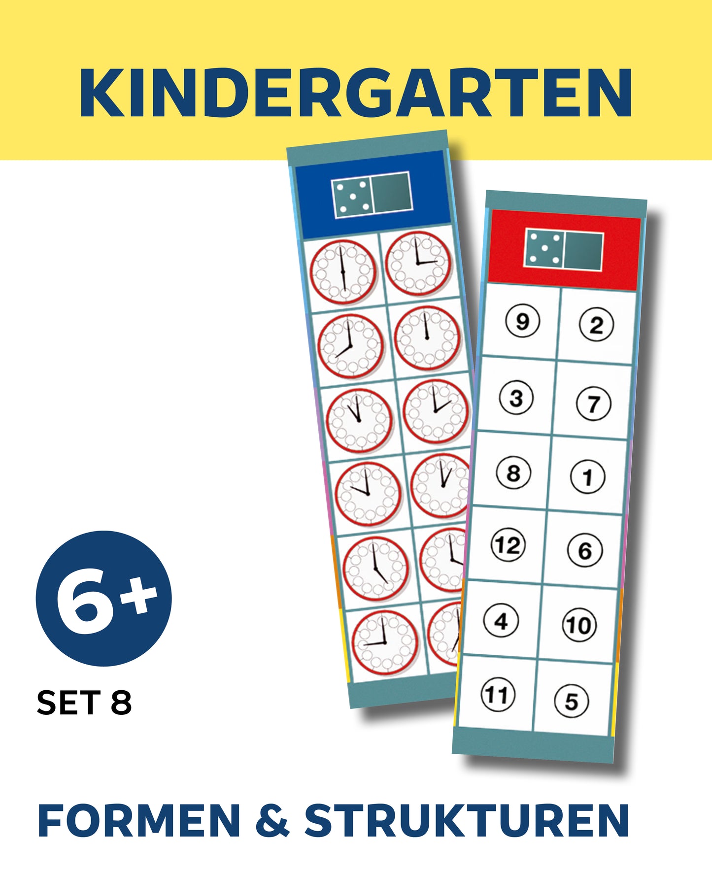 KINDERGARTEN - Formen & Strukturen (Set 8)