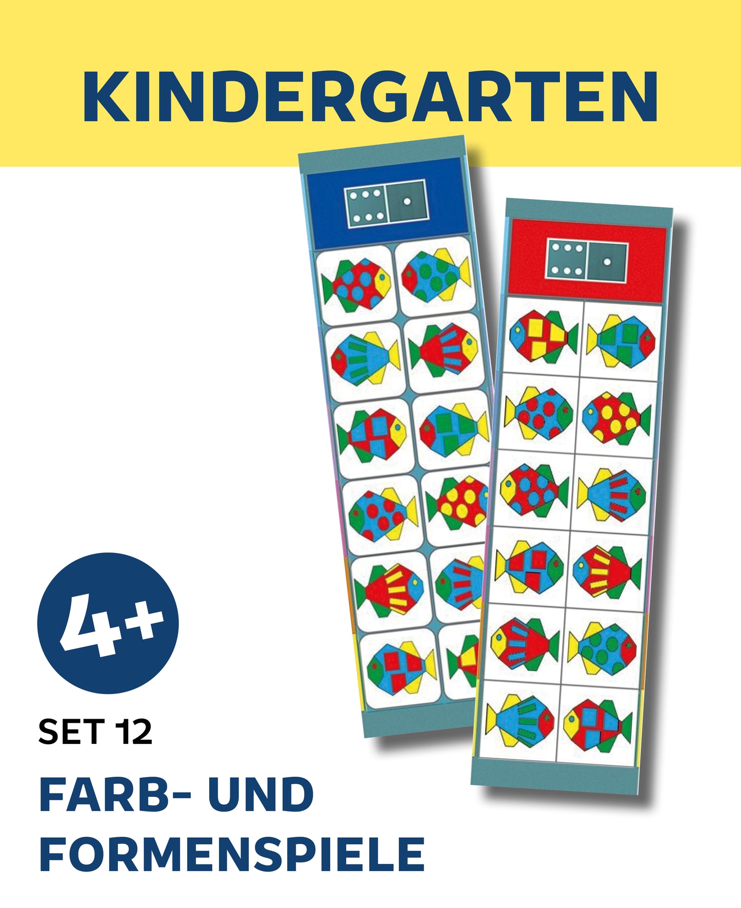 KINDERGARTEN - Farb- und Formenspiele (Set 12)