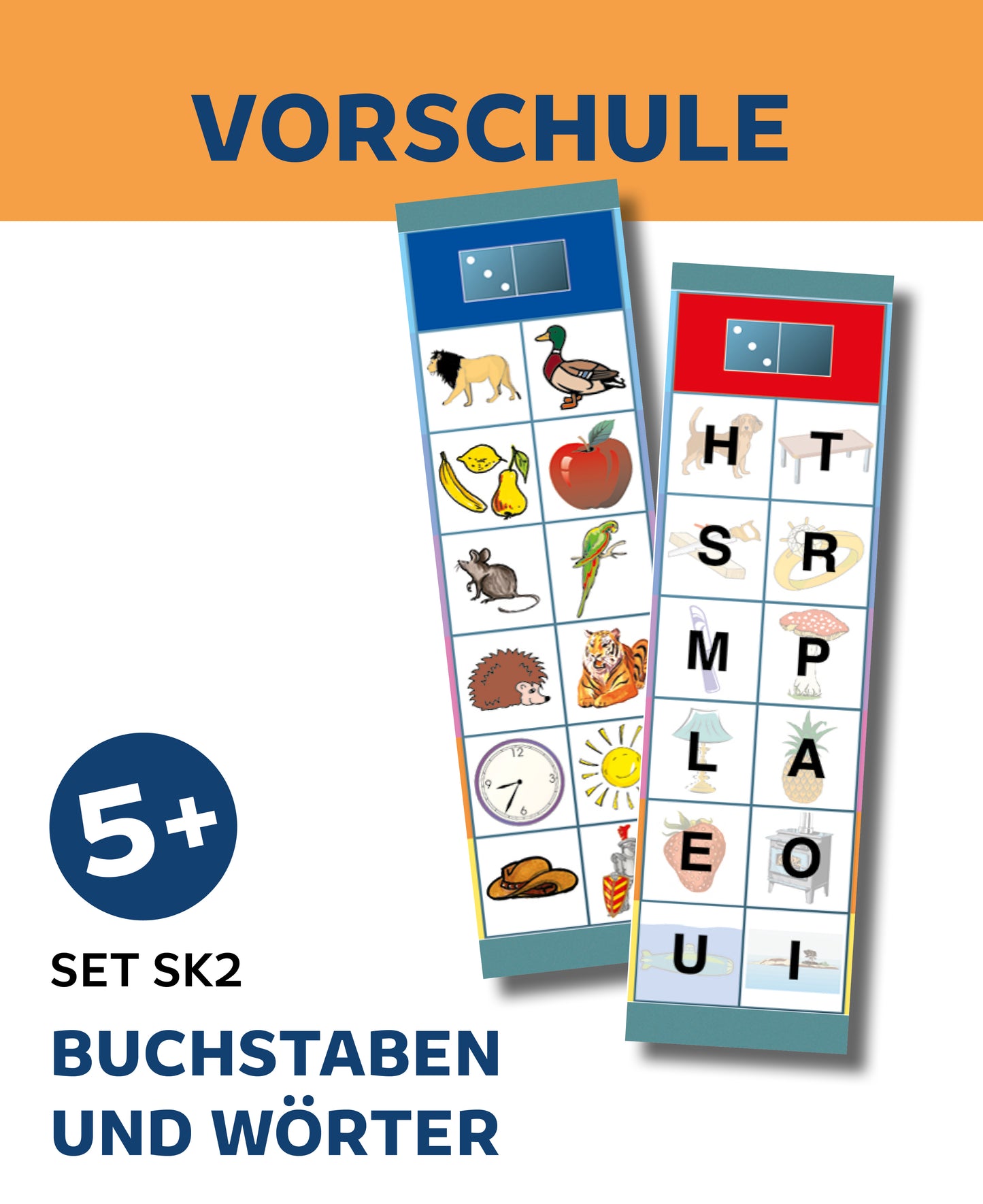 VORSCHULE - Buchstaben und Wörter (Set SK2)