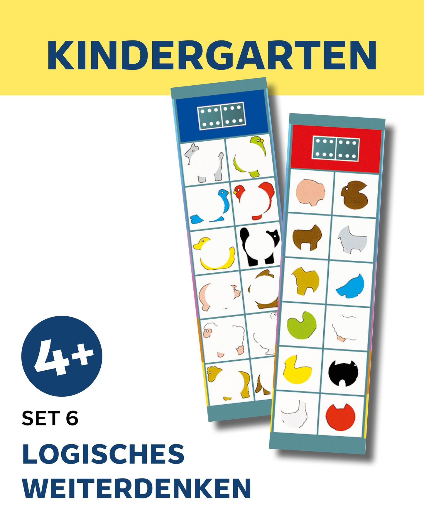 KINDERGARTEN - Logisches Weiterdenken (Set 6)
