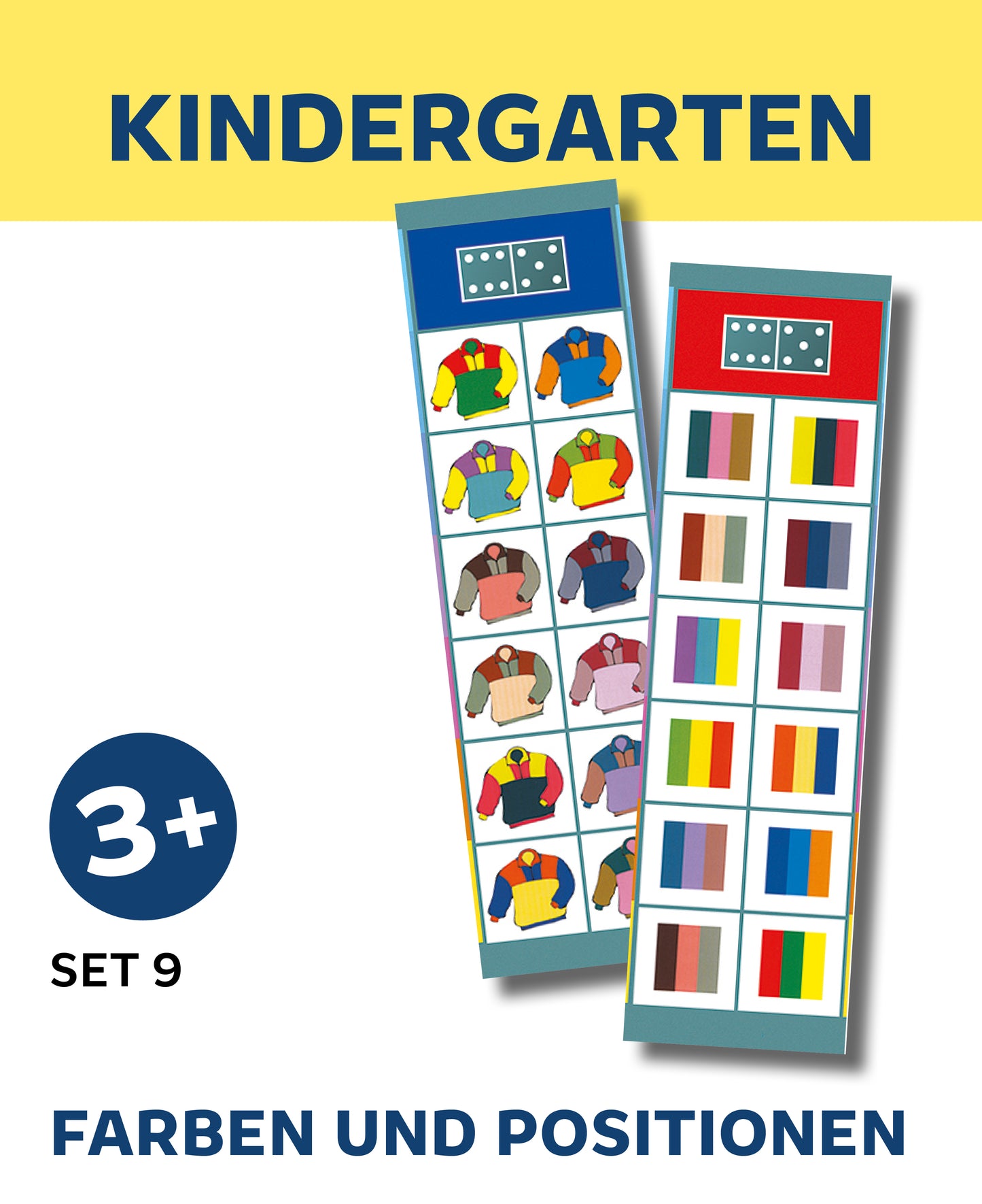 KINDERGARTEN - Farben und Positionen (Set 9)