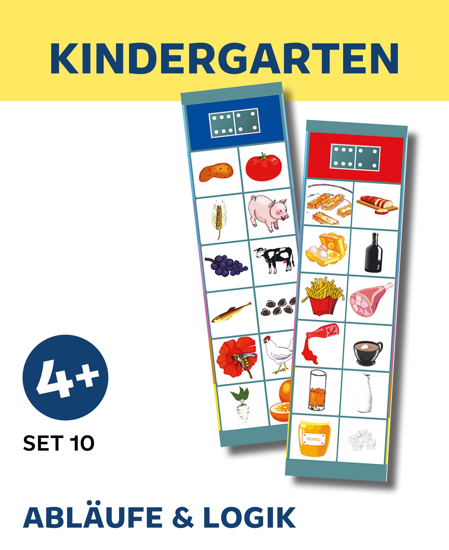 KINDERGARTEN - Abläufe & Logik (Set 10)