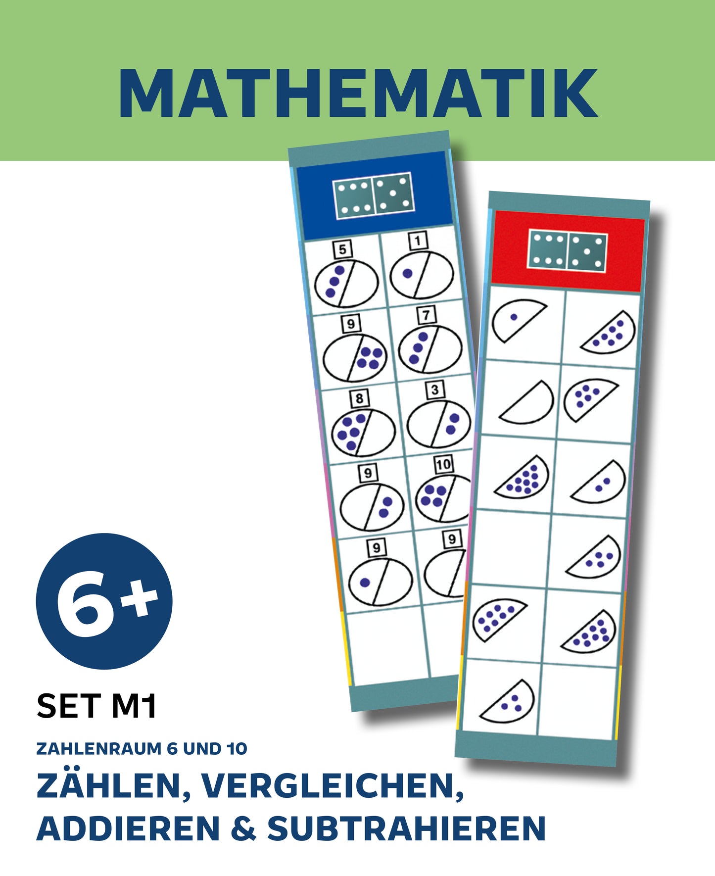 MATHEMATIK - ZR6 und 10 Zählen, vergleichen, addieren & subtrahieren (Set M1)