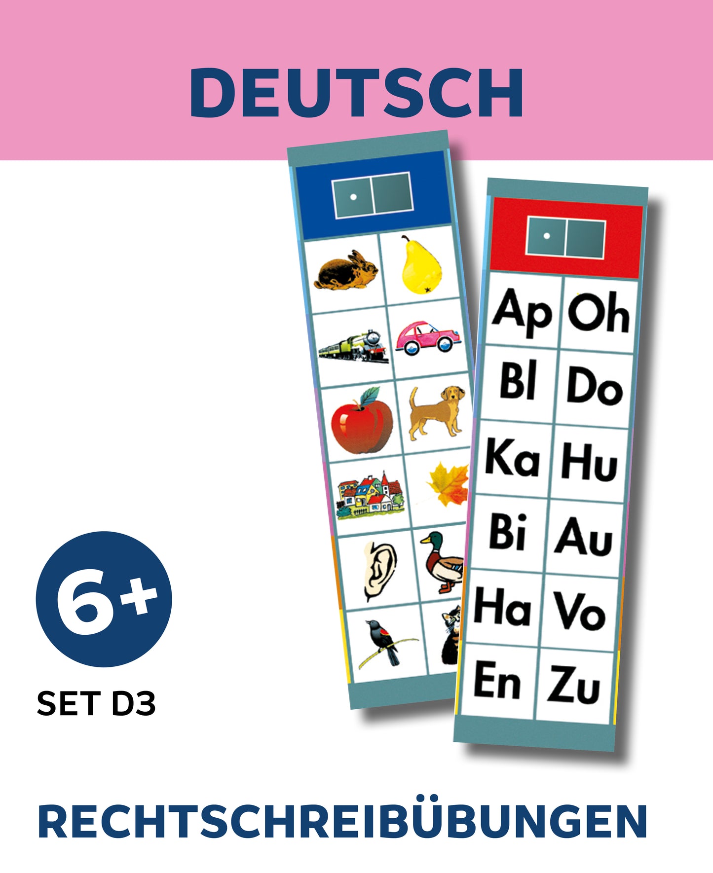 DEUTSCH - Rechtschreibübungen (Set D3)